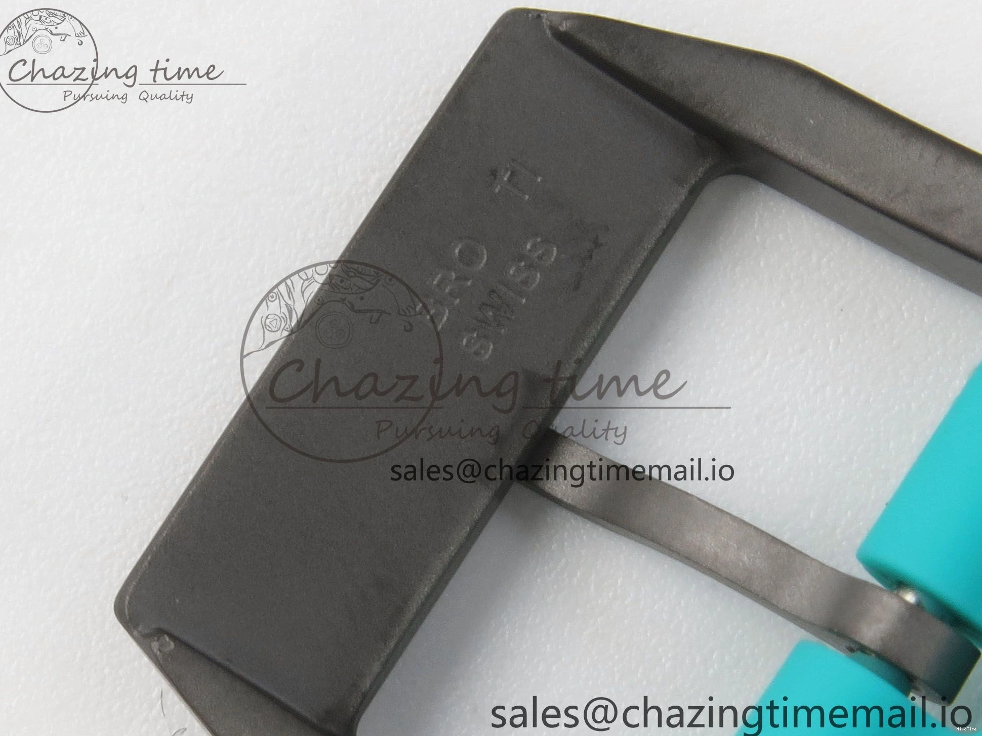 MIROTIME 0109 Pilot Mark XX BLSF 1:1 Best Edition Black Blue Dial on Blue Rubber Strap MIYOTA Sleek 6989